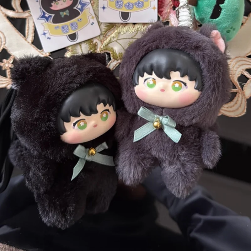 

Новая подлинная серия изображений животных «Любовь и глубокое пространство», слепая коробка, милое украшение, украшение для рабочего стола, кукла, аниме, периферийные игрушки