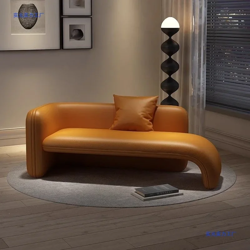 DSA Italian minimalist concubine chair living room single sofa recliner hotel homestay leisure sofa seat small apartment