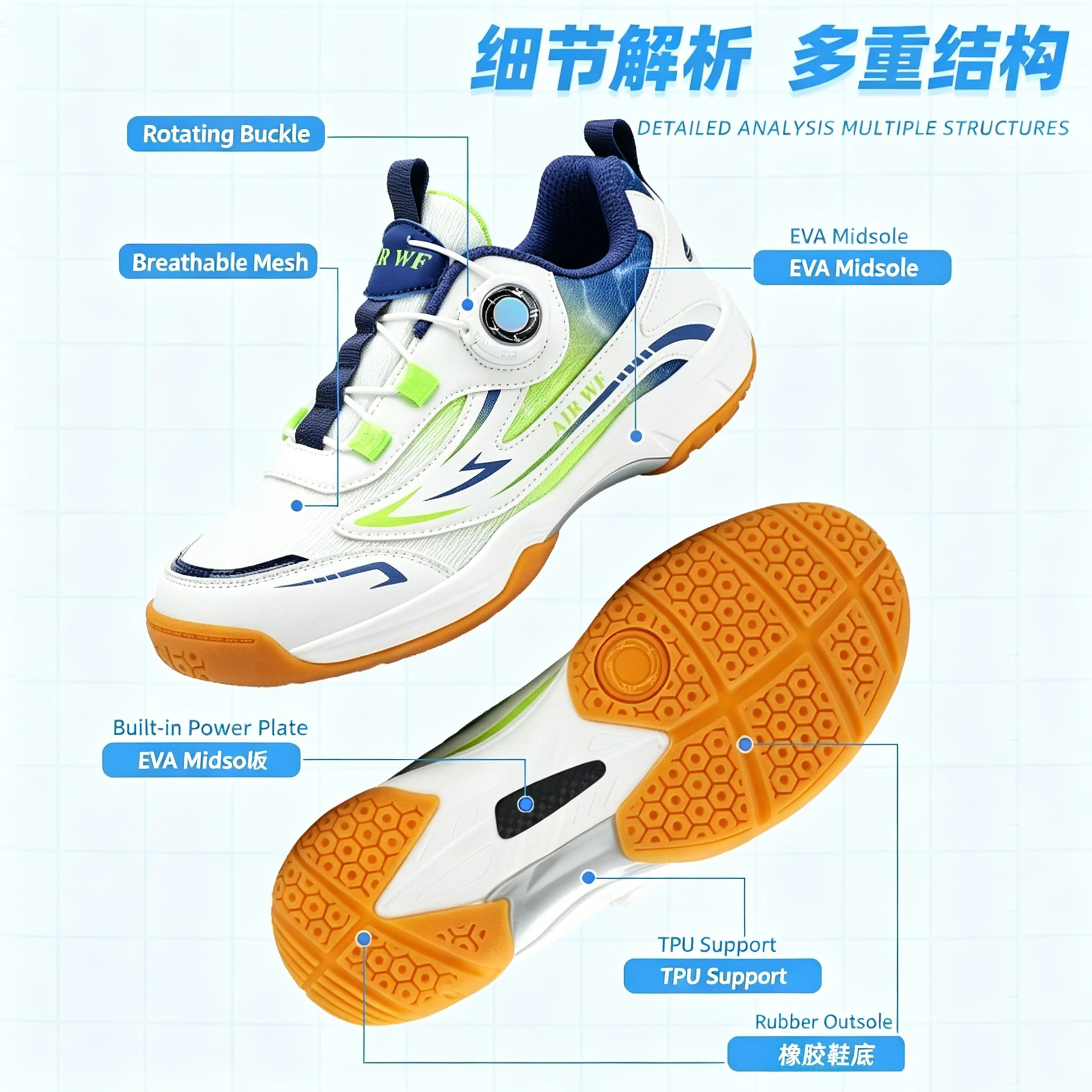 Nuevo Modelo de Zapatos de Bád - Badminton Hall reseña y precio