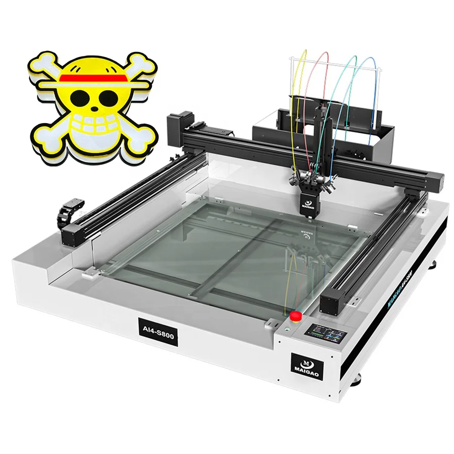 Maigao Special Offer Four Colors Camera Klipper Channel Letter Neon Sign Petg Pds Mmla Large 3d Printer For Signage
