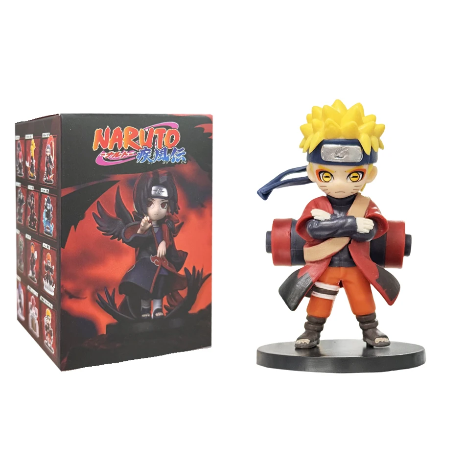 NEU Naruto Shippuden Akatsuki Arc Series Trendige Blindbox Spielzeuge Mystery Box Überraschungs-Actionfiguren Geschenke