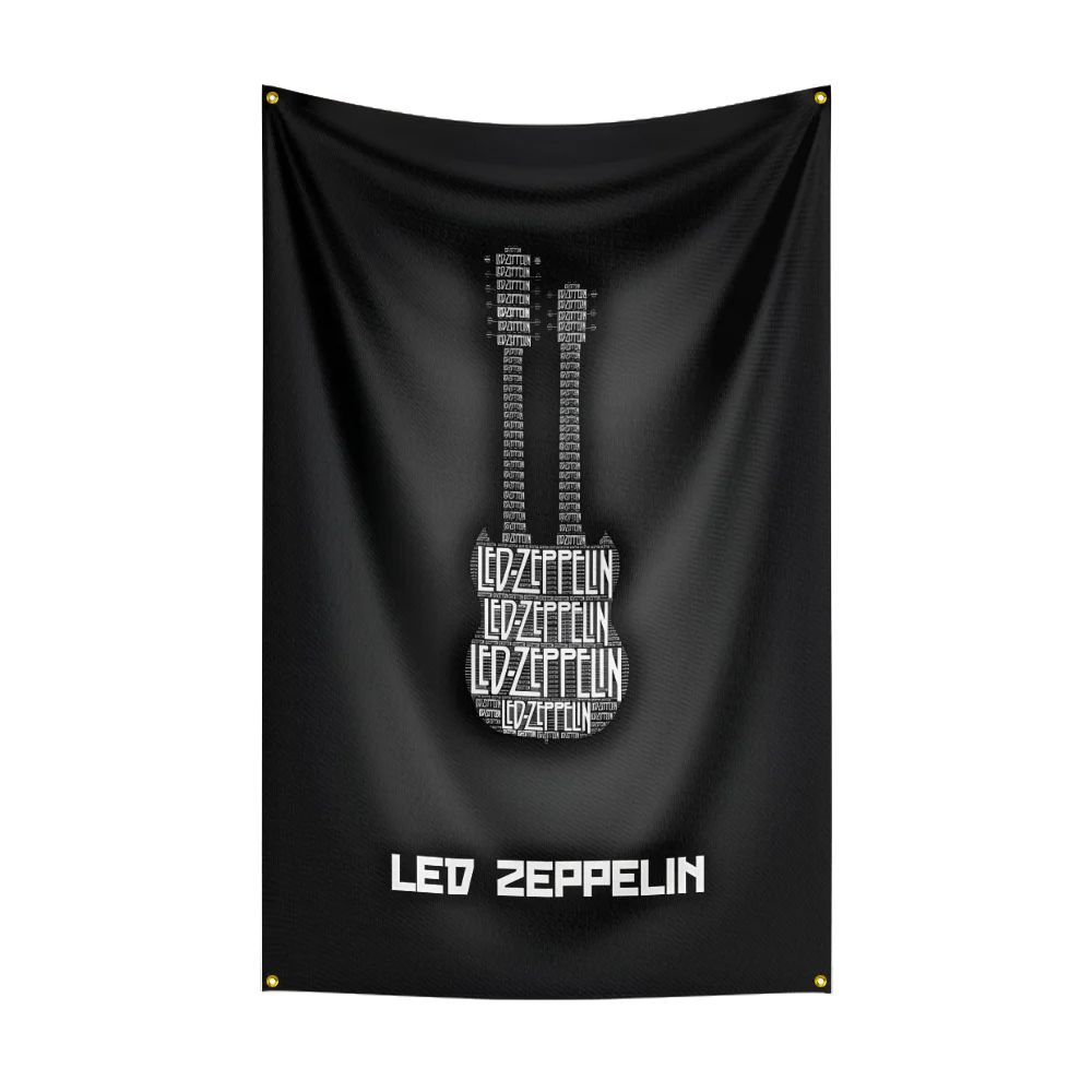 3x5 Ft Heavy Rock Band-Z-Zepp-lin Flag Polyester Digital Printing Banner for Bedroom Wall Art Out Door Tapestry Decoration