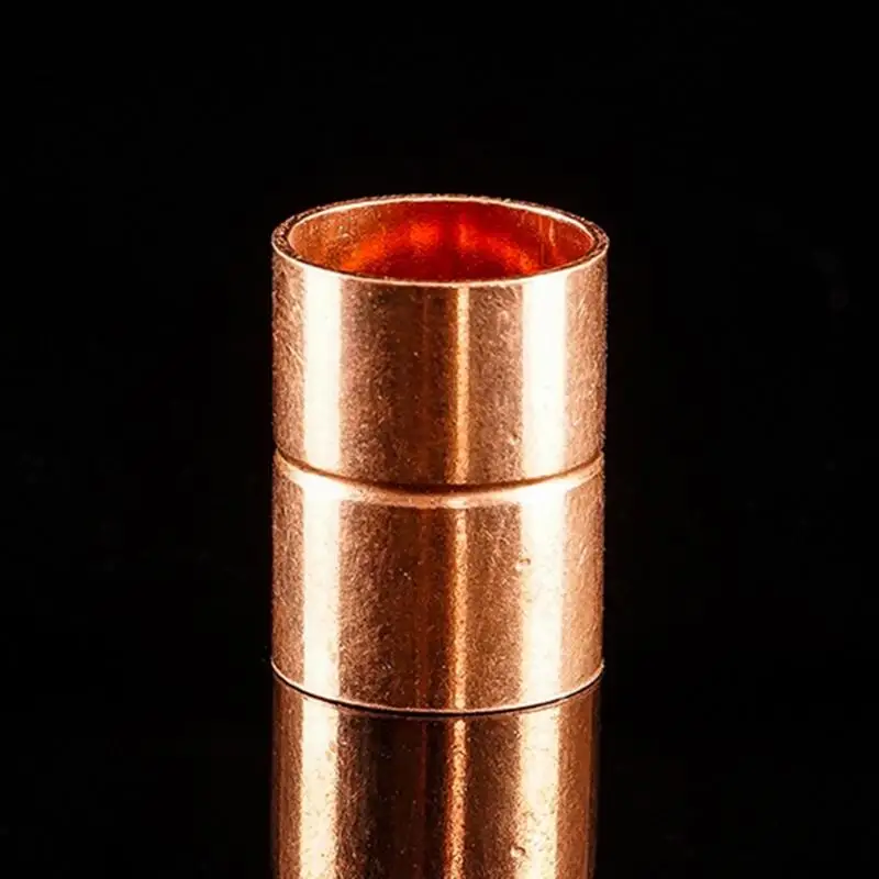 652F Copper Refrigeration Straight Coupling Fittings 3/4 Inch for Heat System