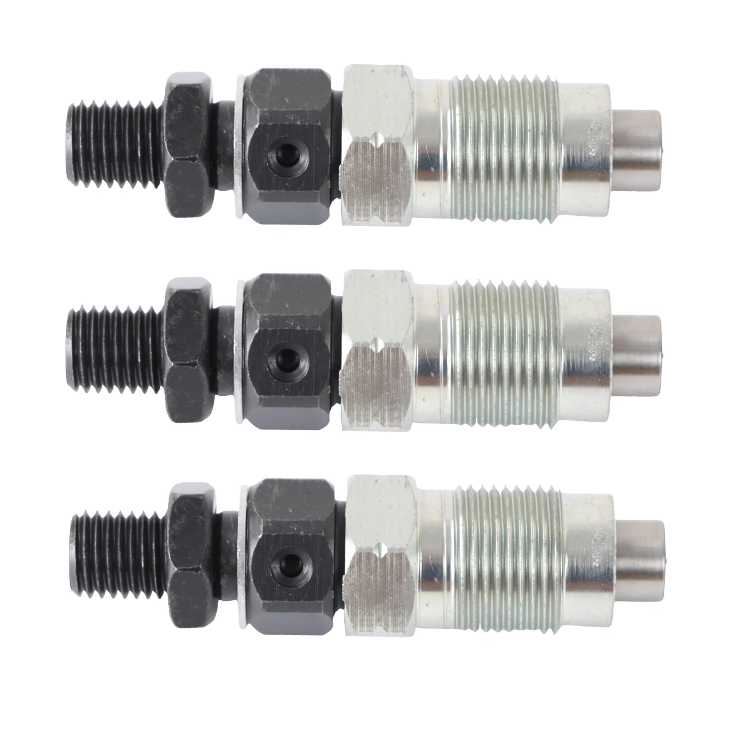 3PCS Fuel Injectors 16082-53001 16082-53900 16082-53903 For Kubota D1403 D1503 D1703 V1803 V2203 16082-53000 19077-53000