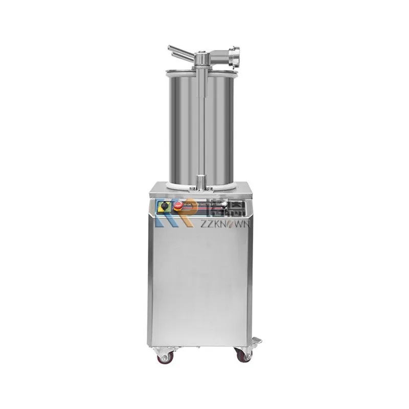 Automatic Hydraulic Commercial Ham Sausage Stuffer Filler Industrial Sausage Stuffing Filling Making Machine Electric for Sale