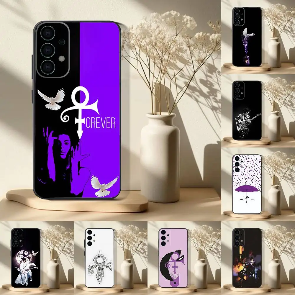 

Prince Rogers Nelson Phone Case For Samsung S 25,24,23,22,30,21,10,9,Ultra,Plus,Lite,FE,4,5G Black Soft Case