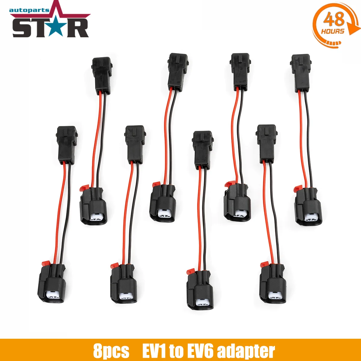8PCS EV1 To EV6 Ada…