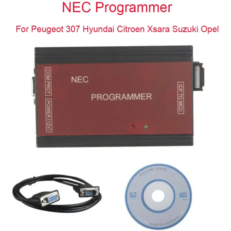 NEC Programmer Dash Programmer ECU Flasher for NEC MCU Calibration Adjustment for Peugeot 307 Hyundai Citroen Xsara Suzuki Opel