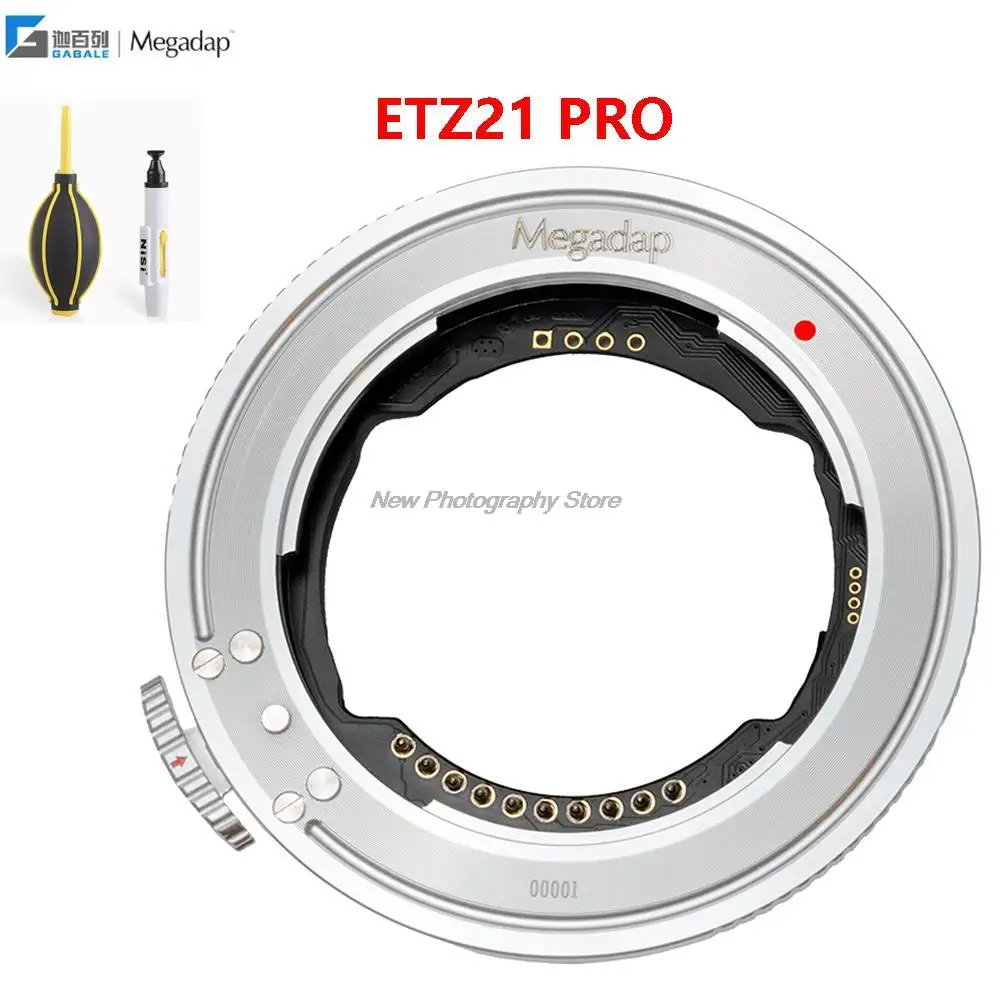 

Gabale Megadap ETZ21 Pro Lens Adapter ETZ AF Auto Focus Mount Ring For Sony FE Lens To Nikon Z Camera ZFC Z5 Z50 Z6 Z7 Z50 II Z9