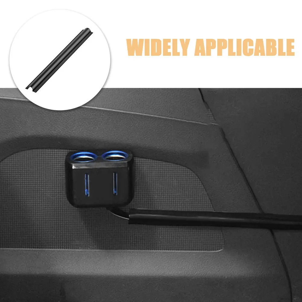 

8Pcs Cable Organizer Clips Adhesive PVC Car Cord Holder Wire Clip for Desk Wall Bedside Table Cable Management Organizer