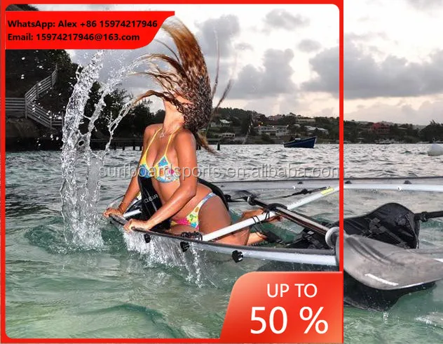 Transparent Plastic Polycarbonate Pc Kayak Clear Bottom Kayak