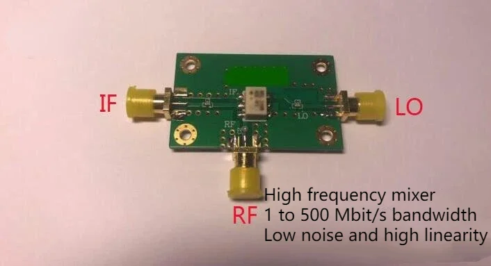 

RF Double-balanced Mixer 1-500M FM AM Wave Mixing Microwave Up-down Conversion Module