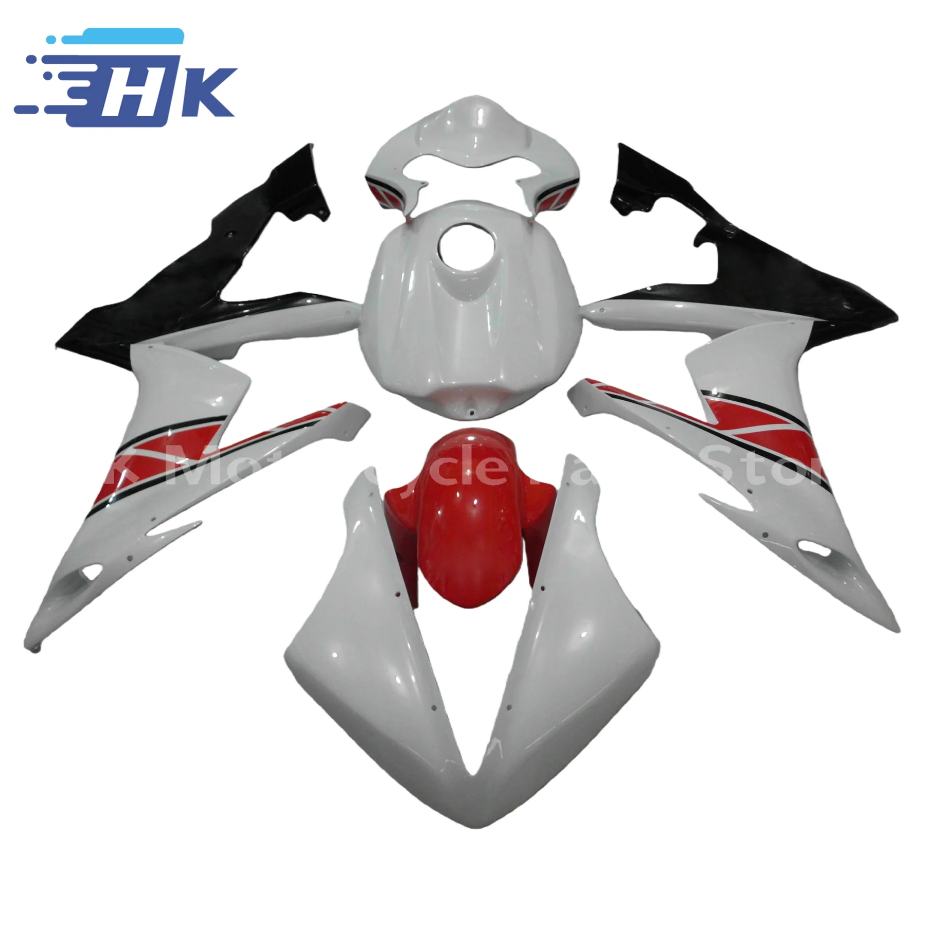 

Комплект обтекателей для впрыска ABS для YAMAHA YZF R1 04 05 06 yzfr1 2004 2005 2006, обтекатели для кузова мотоцикла