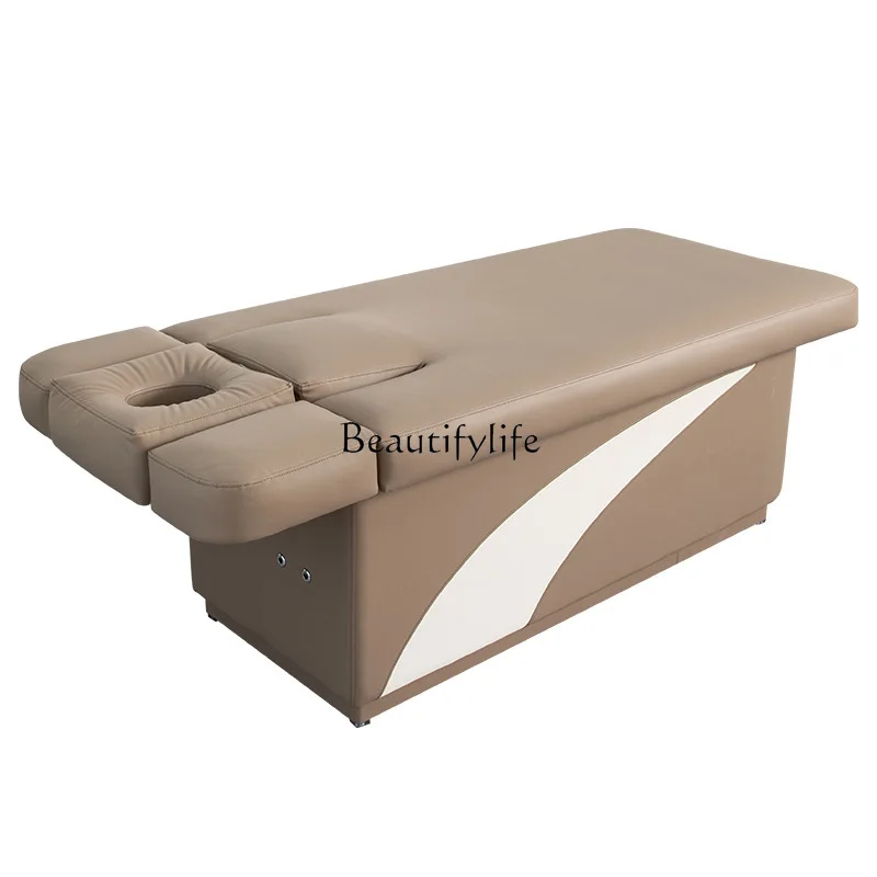 09.Massage bed Massage bed Electric lifting solid wood  beauty bed