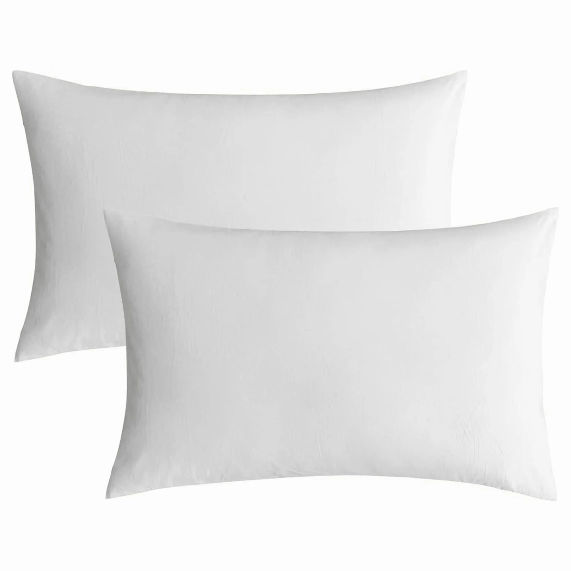 JELLYMONI Pillowcases Cotton Envelope Bed Pillow Covers Set of 2 Standard King Soft Breathable (Pillows are not Included)