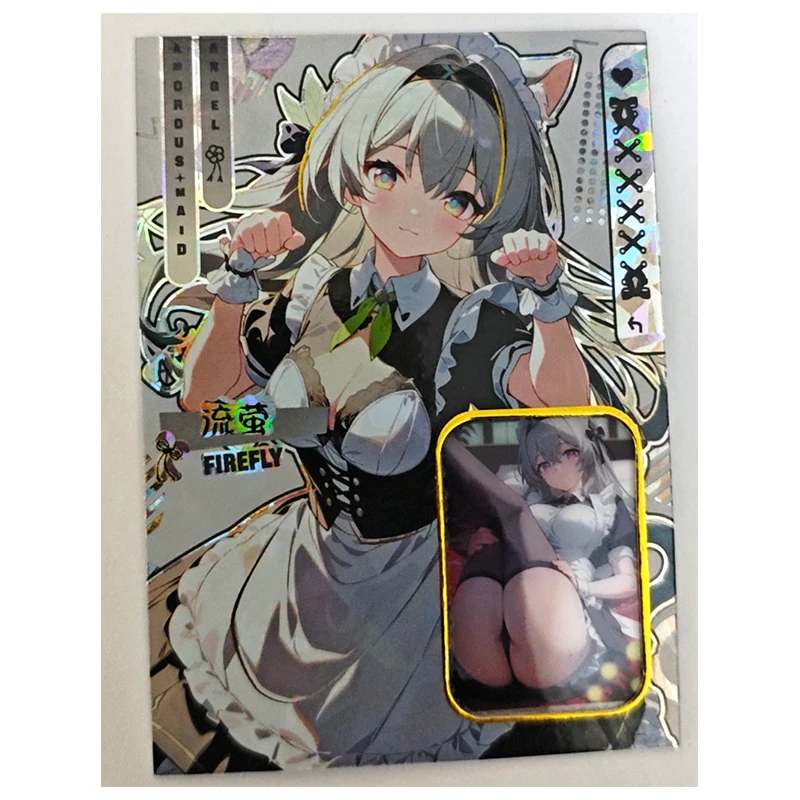 Anime Goddess Story Elysia Yae Miko Ganyu Hms Cheshire Yor Forger Film Card carte da collezione regali di compleanno di natale giocattoli da gioco