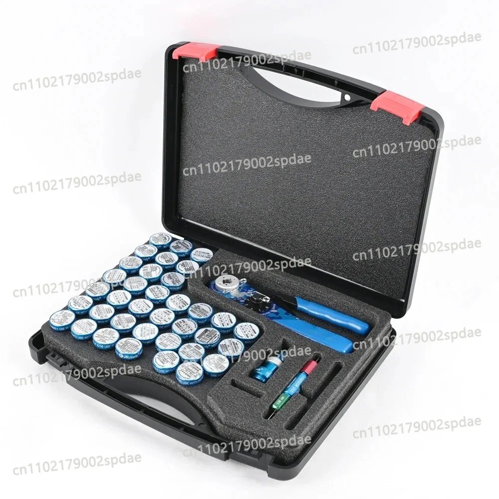 36 K Series Indent Crimper Kit Universal Positioner with G125 Go no go Gauge for 20 32 AWG Wires