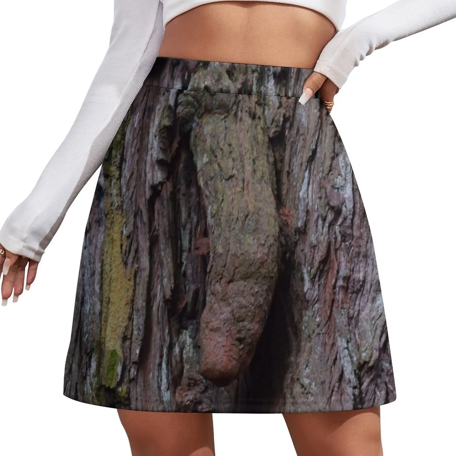 

Redwood tree in northern California Mini Skirt fashion korean clothing new in clothes Skirt shorts