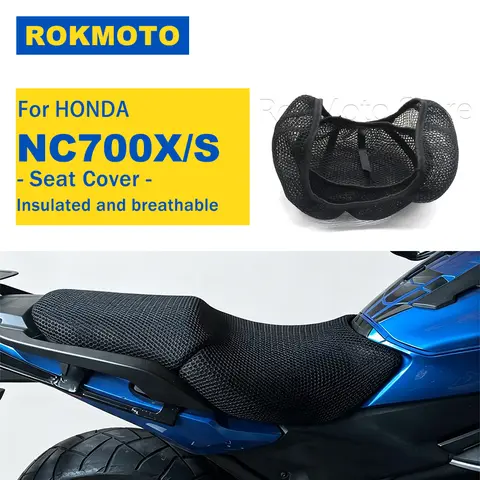 For HONDA NC700 NC750 X S NC700X NC700S NC750X NC750S NC700XD Motorcycle Protecting Cushion Seat Cover Breathable Comfortable