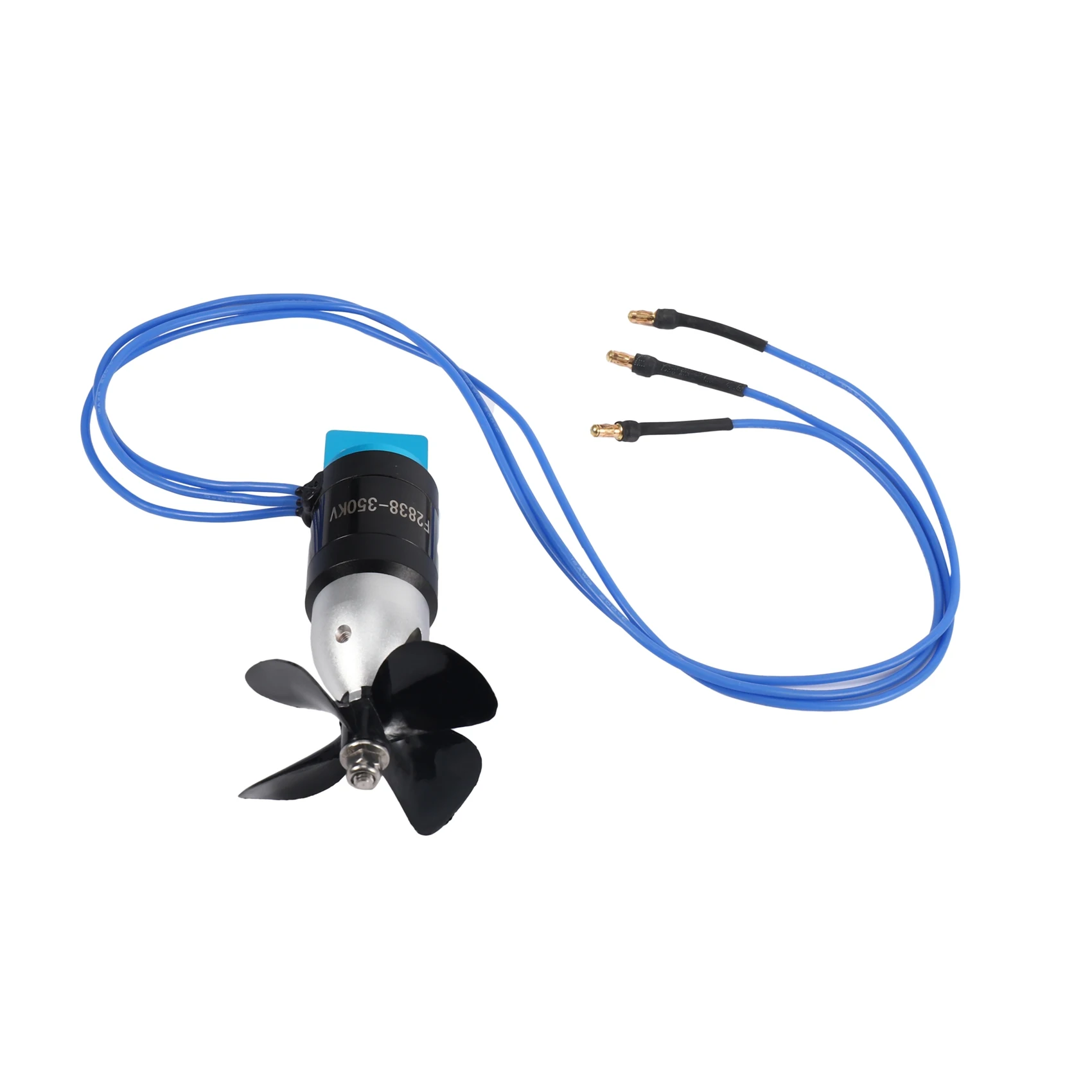 

IPX8 Waterproof Underwater Thruster 2838 350KV 2.4KG Thrust Brushless Motor with 55mm 60mm Propeller for ROV RC Boats CC Rich