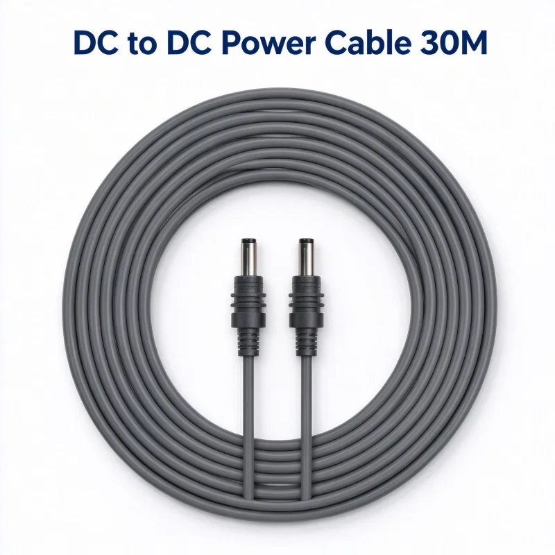 30M DC To DC PVC Power Cord For Starlink Mini Replacement Waterproof DC Power Cable Outdoor Satellite Dish RV Camping Power Wire