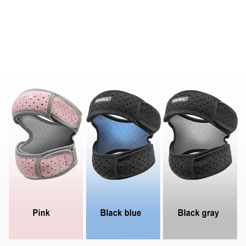 AOLIKES 1PCS Patellar Tendon Support Strap -Knee Braces for Men and Women - Knee Pain Relief Adjustable Knee Strap for Running