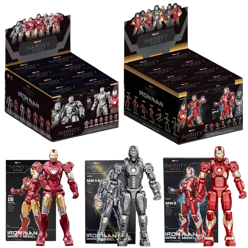 

Original Iron Man Splicing Toys Action Figure MK3 MK6 MK8 MK110 MK12 MK13 MK14 Action FigureLegends Tony Stark Toys
