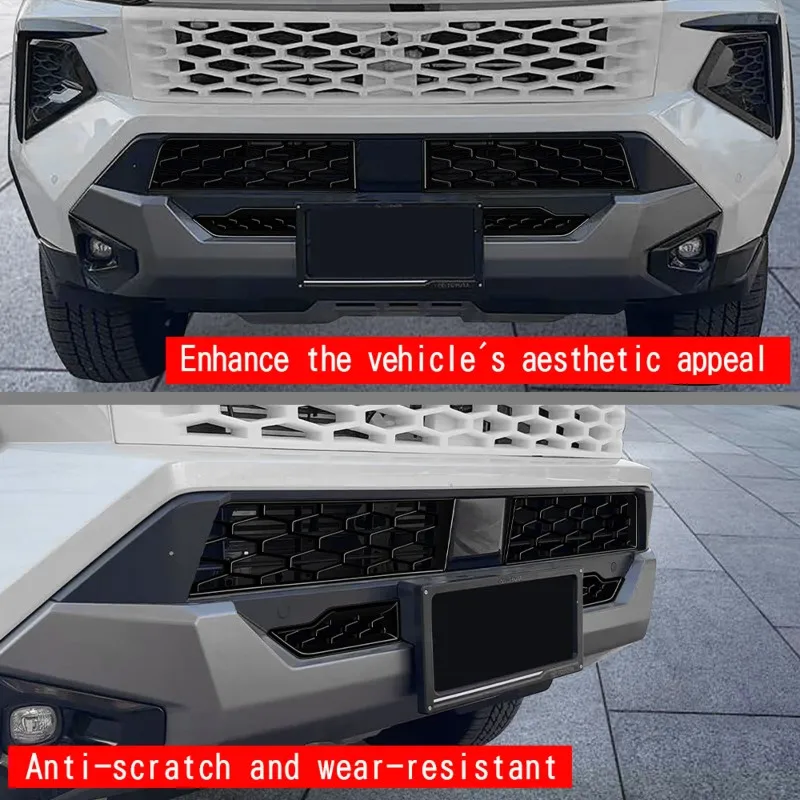 Car Front Mid Net Frame Air Intake Grille Frame For Toyota Hilux 2026 Car Exterior Accessories