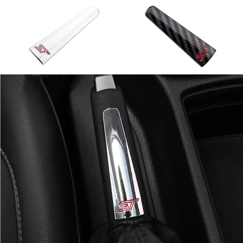 my good car for New Focus ST Interior Decoration Handbrake Sequin for Ford for Focus 2 MK2 3 MK3 MK4 ST Handbrake Trim Sticker view 2