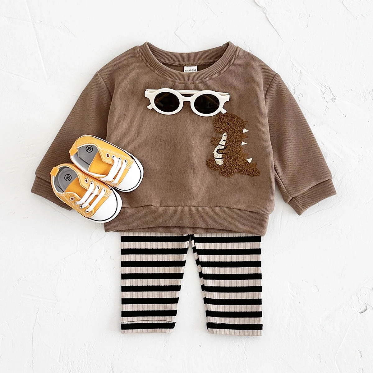 Newborn Baby Clothes Sets New Baby Clothing Spring Boys Girls 2Pcs Autumn Infant Toddler Outfits Cute Cartoon Penguin Embroidery