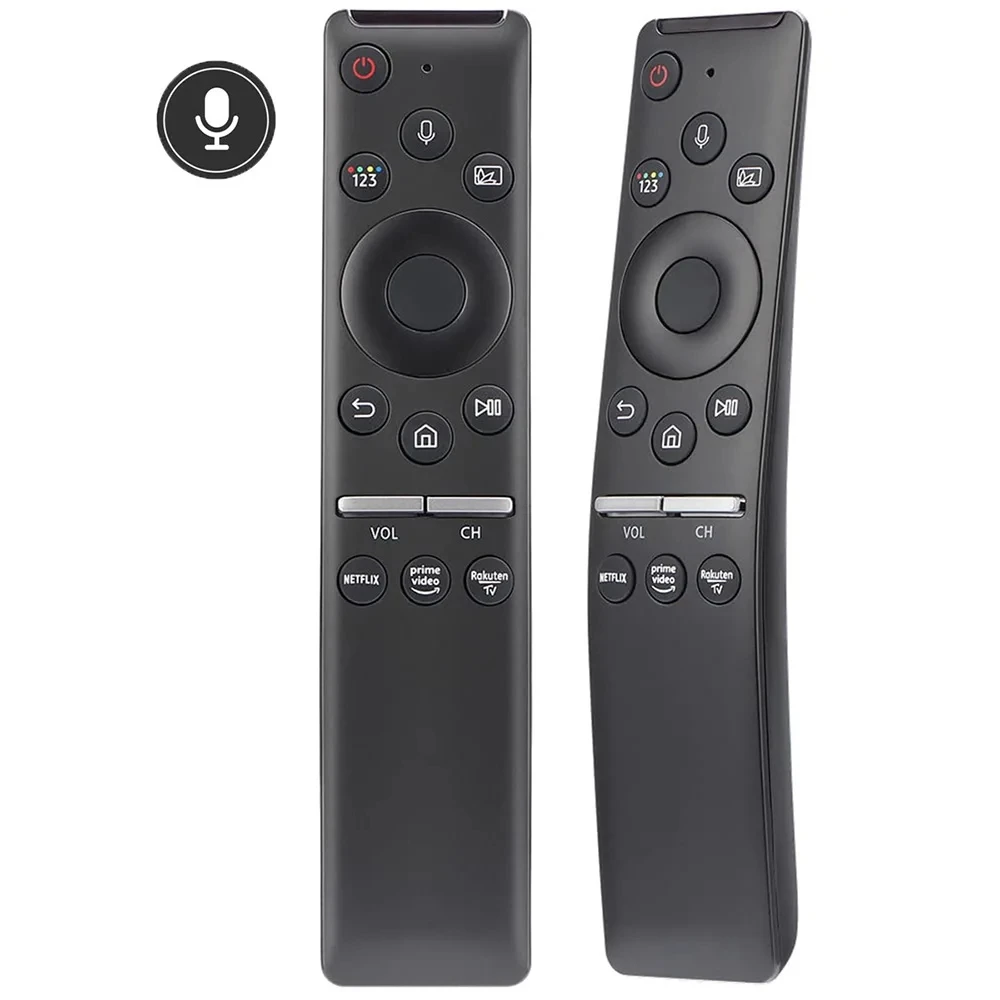 Smart home Voice Remote Control for Samsung Smart TV LED QLED 4K 8K UHD HDR with Netflix, Prime Video,Rakuten TV Button