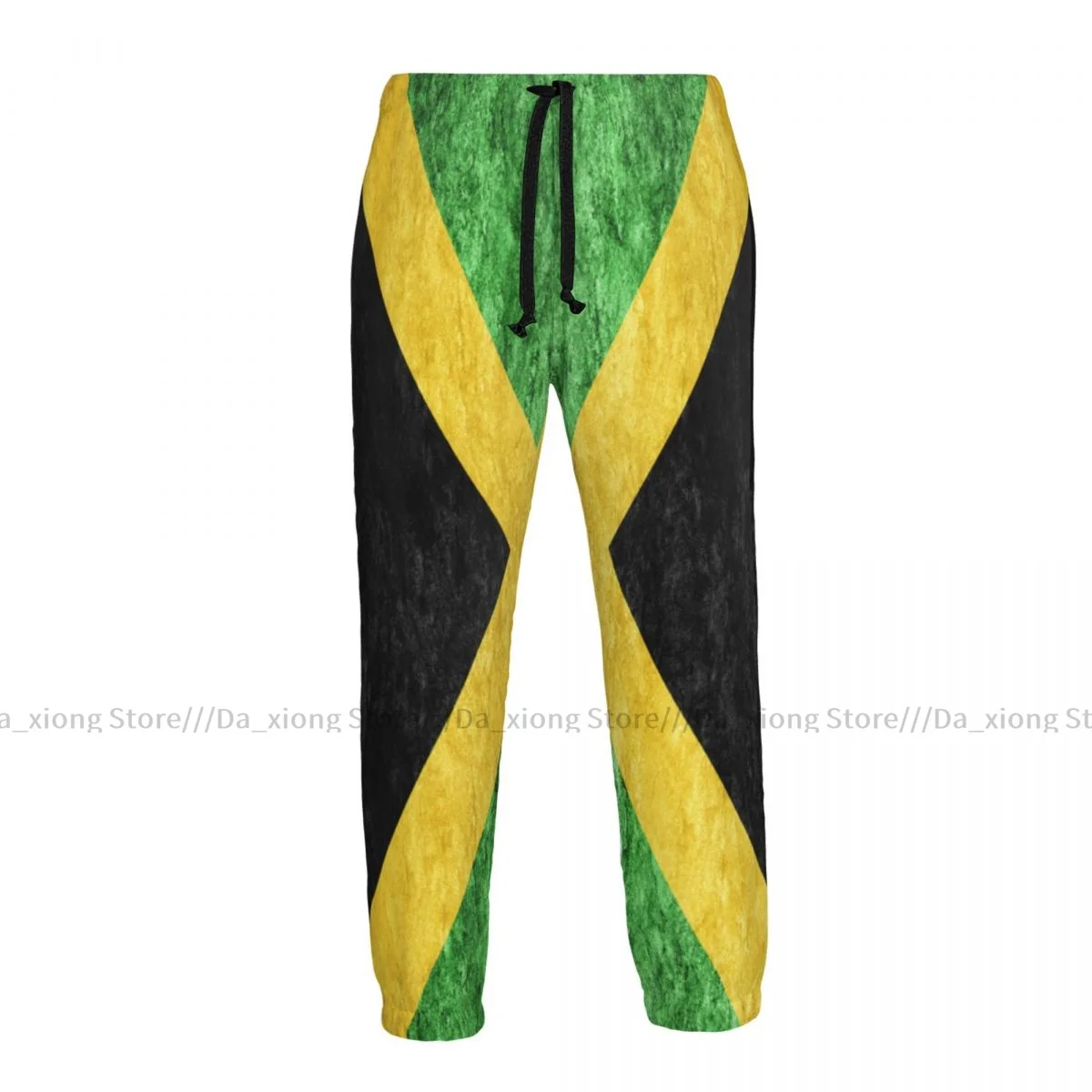 

Casual Jogger Pants Jamaica Metallic Flag Men Fitness Gyms Pants Outdoor Sweatpants Pants Mens Trousers