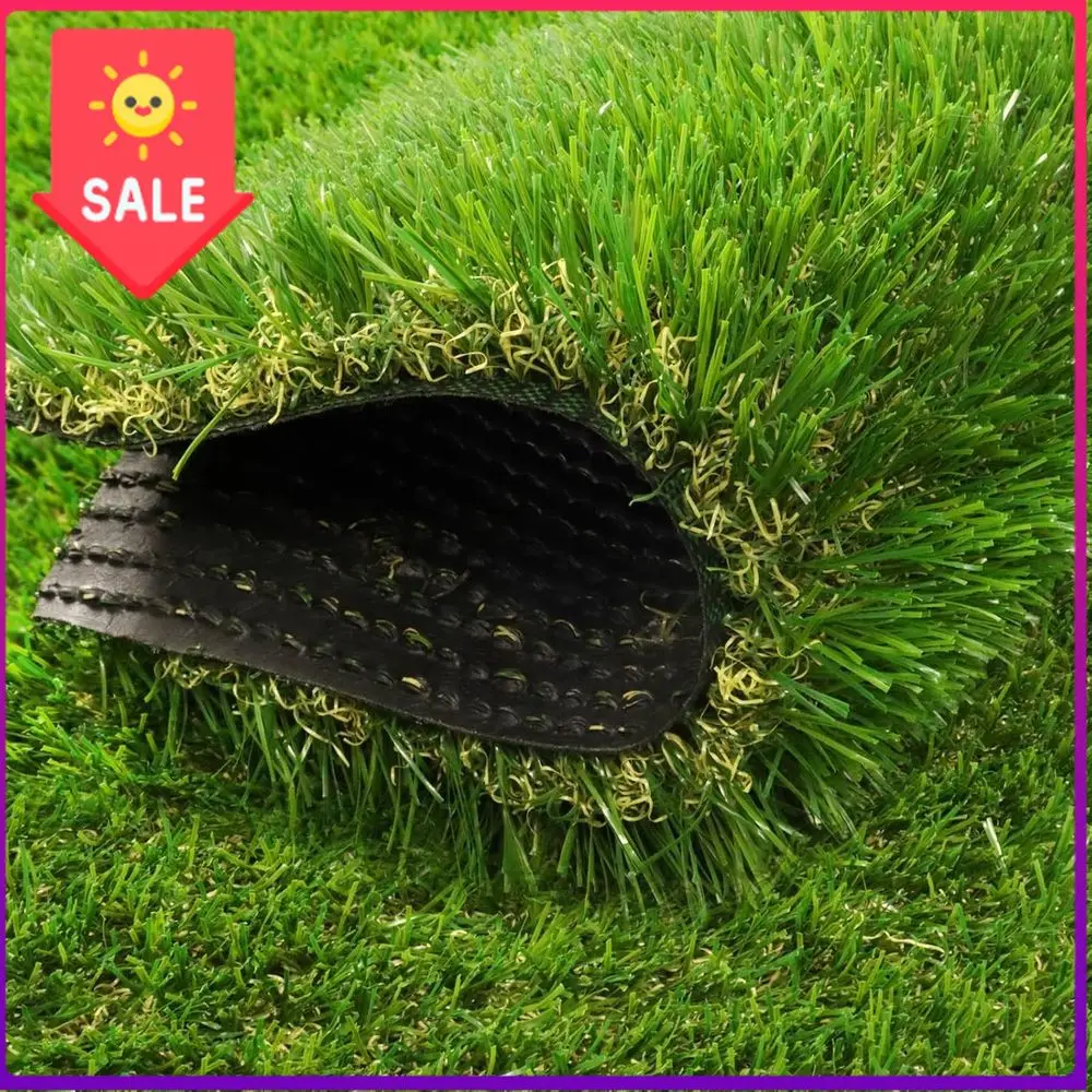 

BestsellerThick 3ft x 47in Synthetic Turf Mat, 35mm Pile Height, Drainage Holes, Suitable for Outdoor and Indoor Use, Ideal for