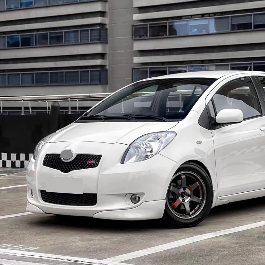

For Toyota 2006 2007 2008 2009 2010 Yaris Modification Front Bumper Guard Rear Bumper Guard Side Skirt Guard Car Adjustment Kit