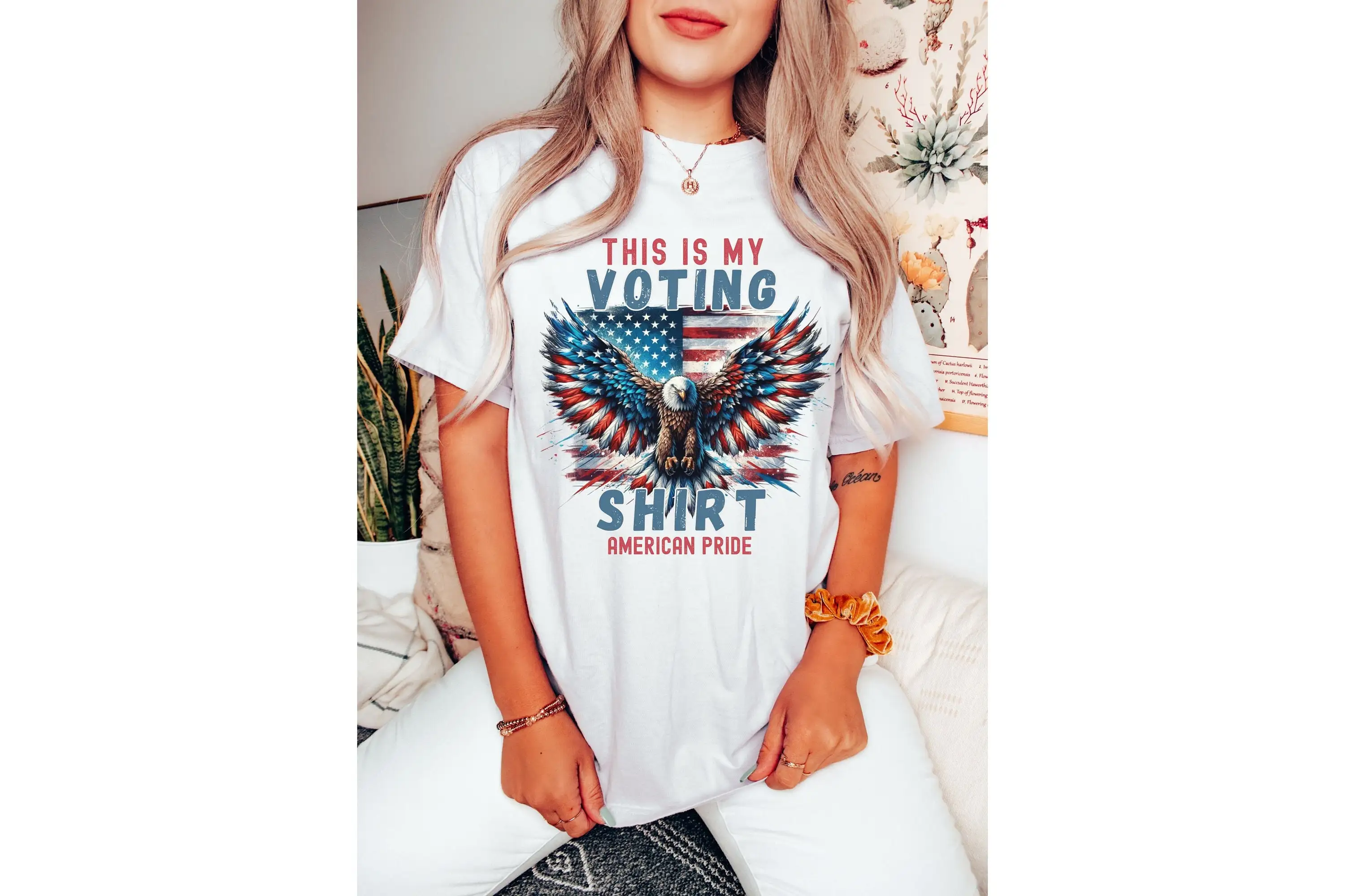 Election Voting T Shirt S American Vote Your Voice Matters Political Comfort Colors