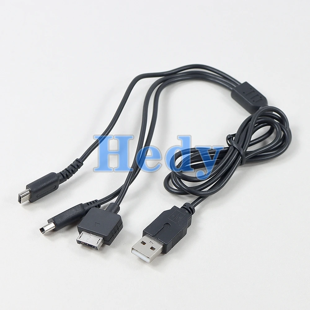 닌텐도 NDSL / NDS NDSI XL 3DS/psv1000에 대 한 충전 케이블 코드에 10PCS 3 1 USB 충전기