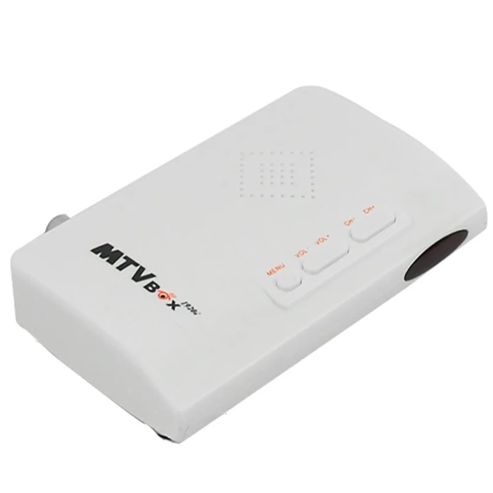 1080P LCD TV Box esterno HD LCD CRT VGA sintonizzatore TV esterno MTV Box PC BOX ricevitore sintonizzatore AV a VGA con telecomando STBS798