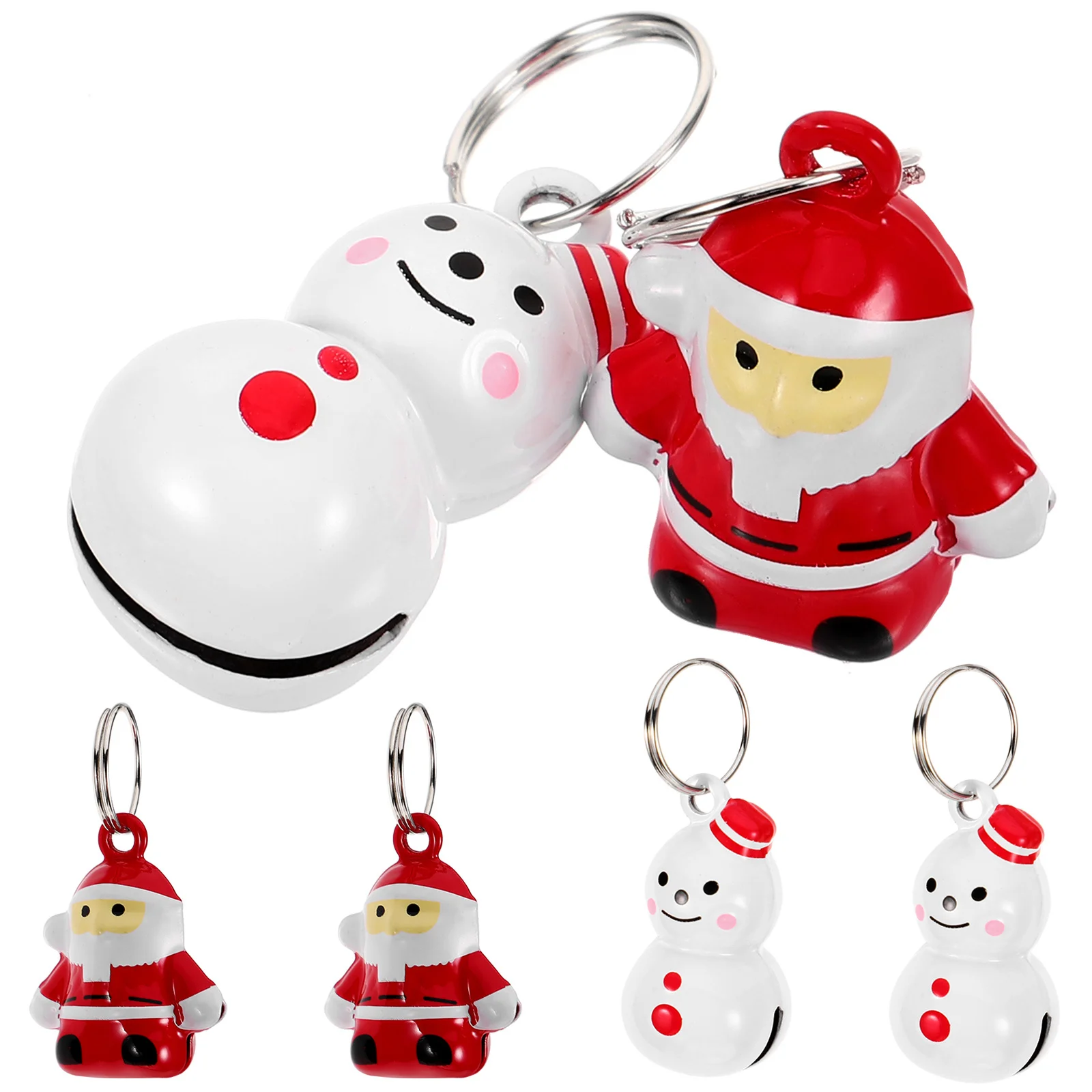 

6pcs Pet Collar Bell Small Copper Bell For Cat Dog Keychain Backpack Home Decor Durable Multi-Function Animal Accessory