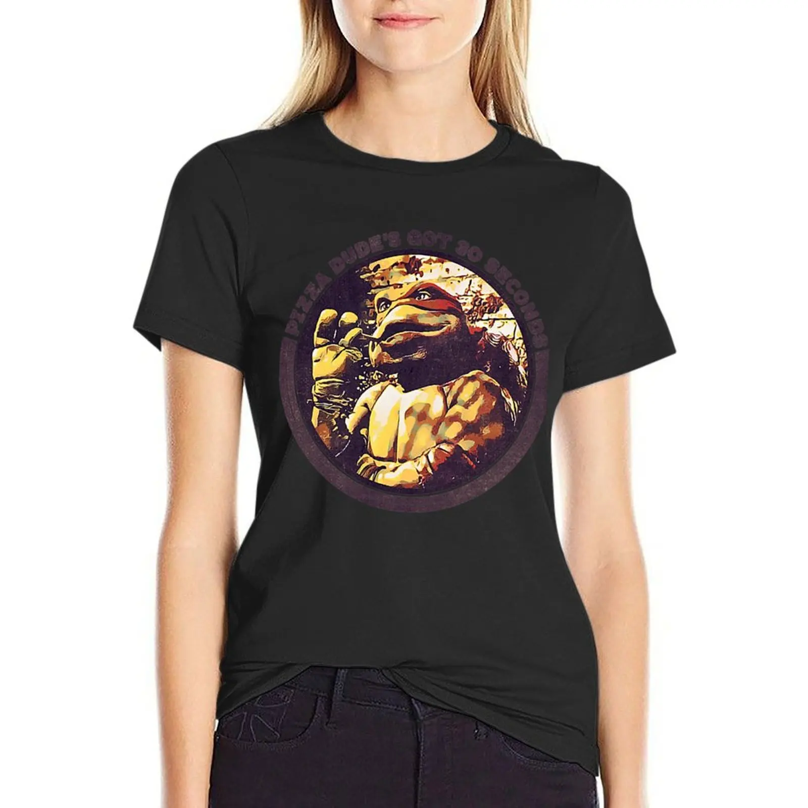 

Pizza Dude's Got 30 Seconds , T-Shirt summer tops graphics cute clothes Women t-shirts