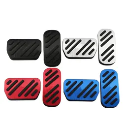Car Pedals Accelerator Brake Pedal Cover for Toyota CHR C-HR 2016 - 2023 Harrier Fortuner Innova Sienta Hilux Revo Accessories