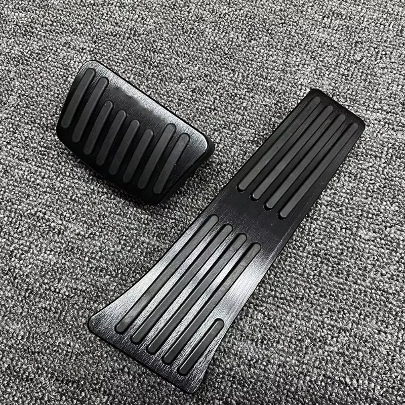 Aluminum Alloy Car Foot Pedal Brake Accelerator Cover Pad For Kia Carnival Ka4 2020 2021 Anti-skid Throttle Brake Pedal Supplies