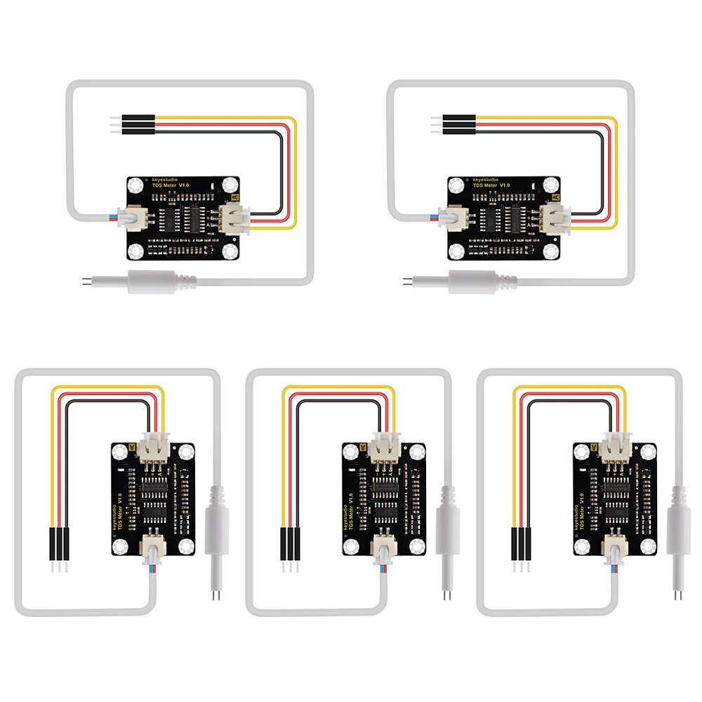 5pcs/lot keyestudio TDS Meter Filter Measuring  V1.0 Module Water Quality For Arduino Raspberry Pi BBC Micro:Bit