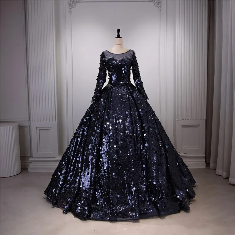 

Dreamy Sequined performance ball puffy skirt
