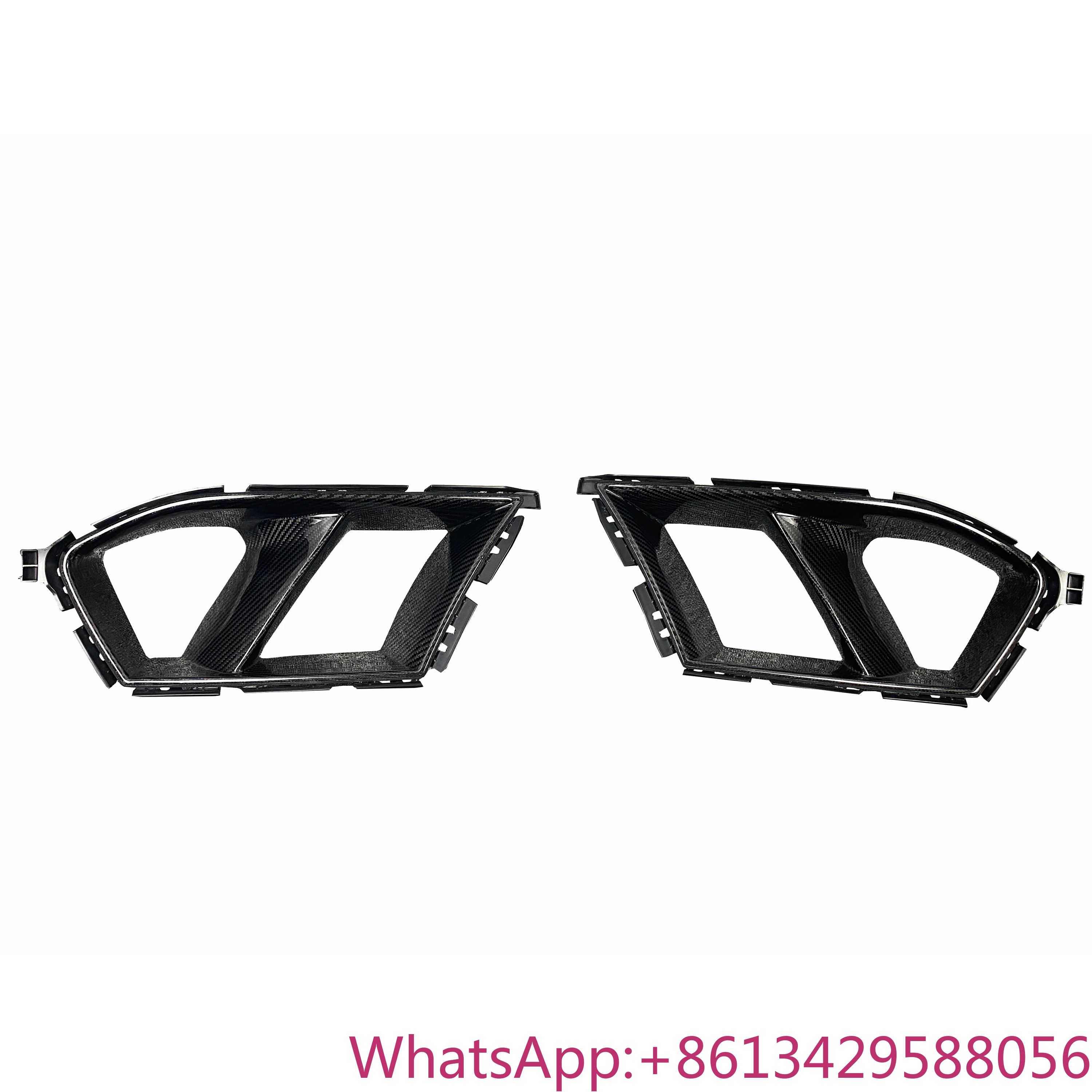 

Z-2021 M3 M4 OEM Dry Carbon Fiber Bumper Vents for BMW G80 G82 G83 Dry Carbon Fiber Front Vents Front Air in Take