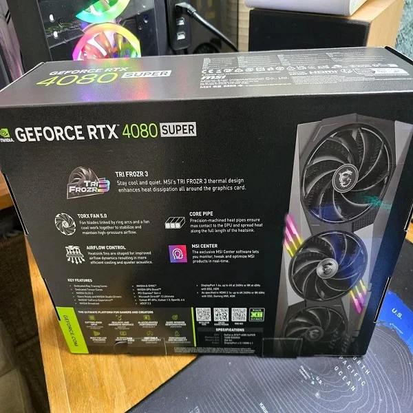 بطاقة فيديو يابانية RTX 4080 16GB GAMING X TRIO VD8292 الأكثر مبيعًا