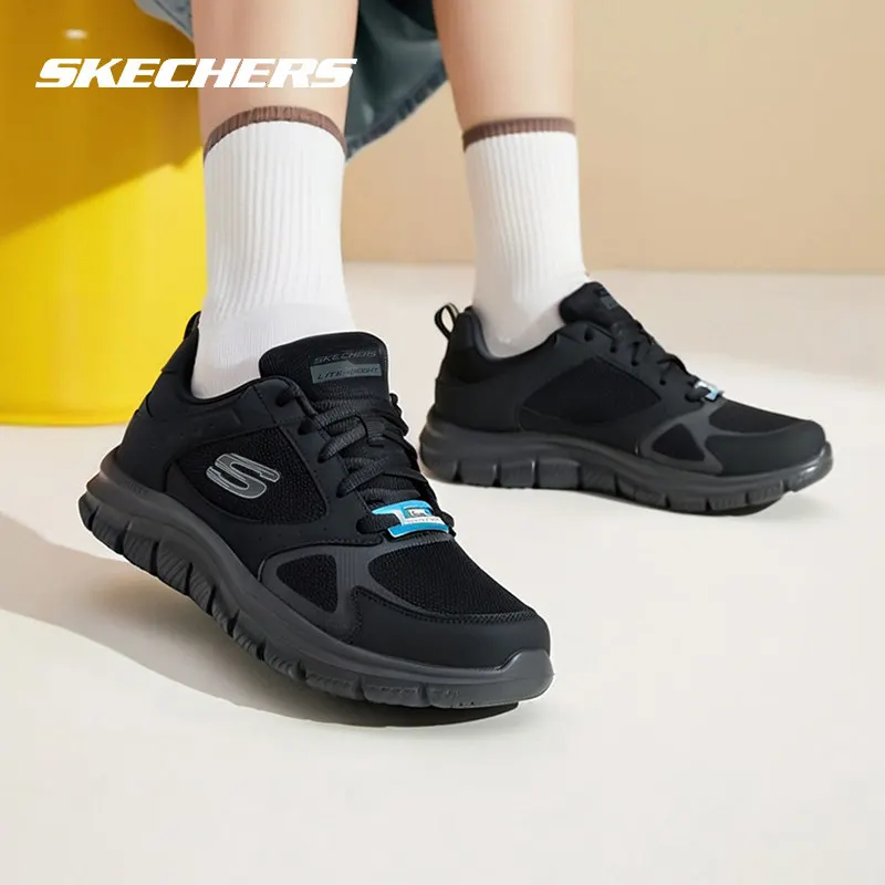 Skechers 150140-BBK 2026 New Womens Running Shoes All Black Breathable Mesh Soft Cushion Beat Peer Sports Sneakers
