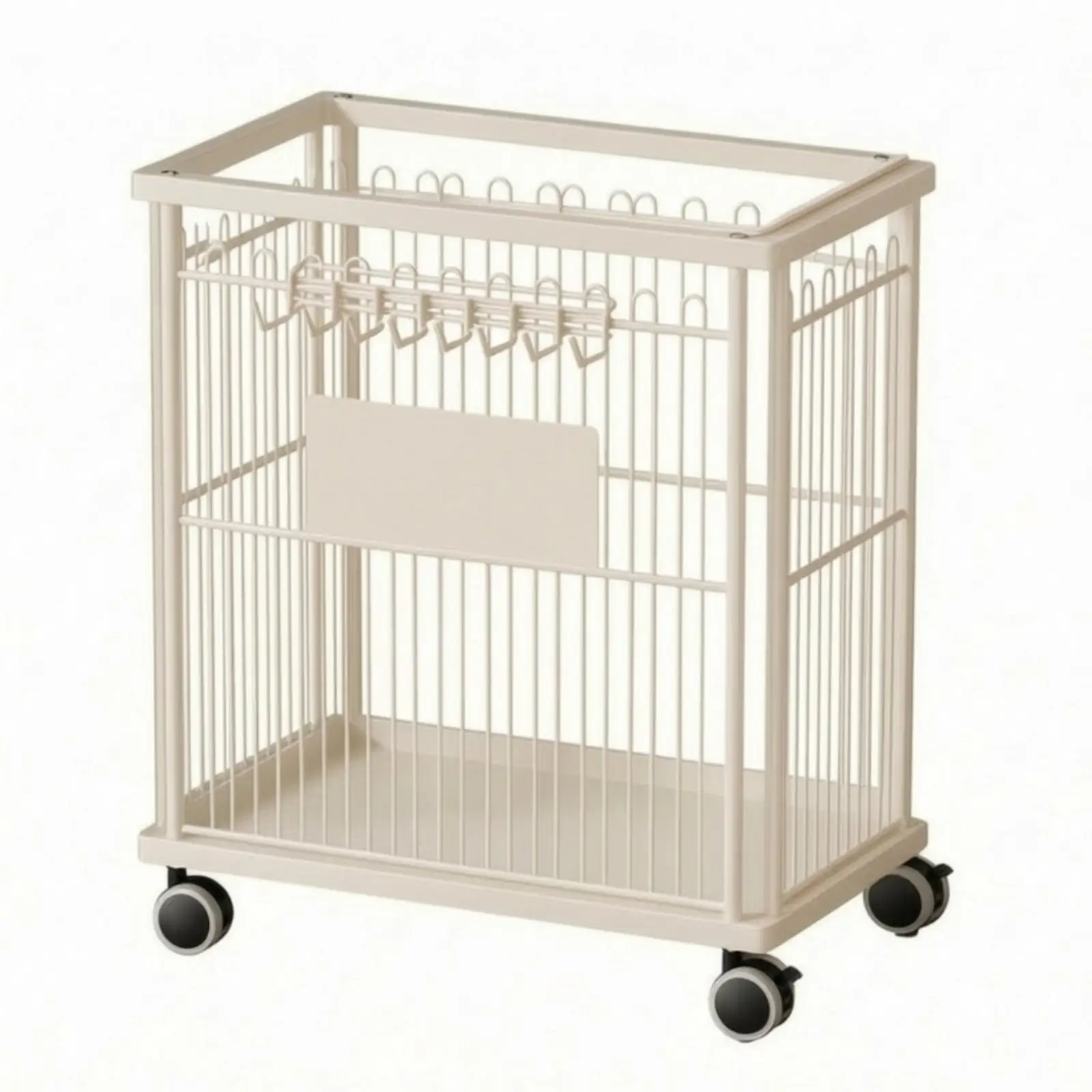 Freestanding Metal Gear Storage Rack with Basket for Dumbbells Kettlebells Balls and Yoga Mats Portable