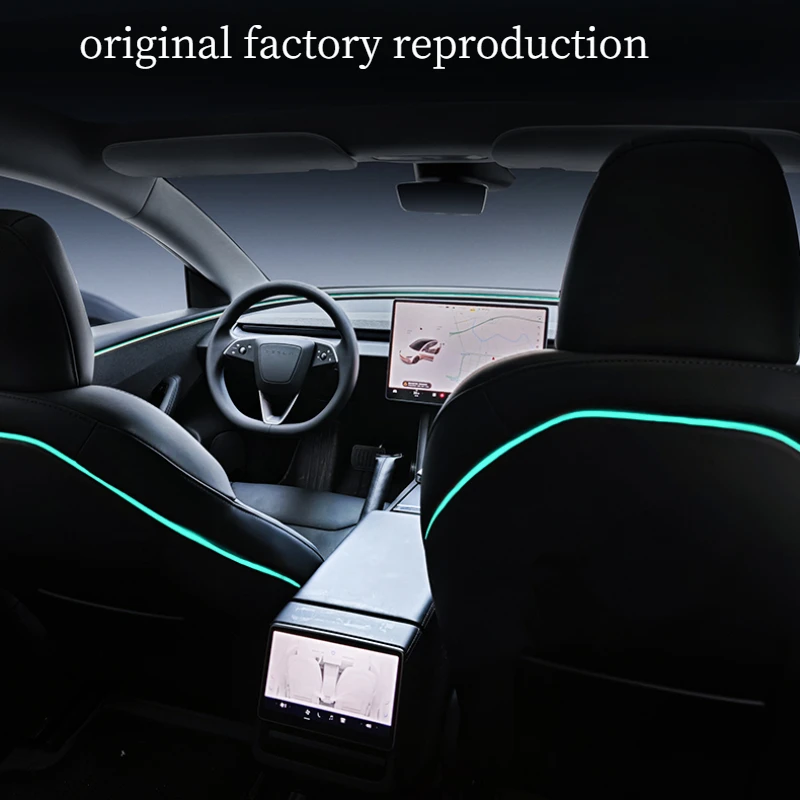 For Tesla Model 3 Highland Seat back atmosphere light Atmosphere light Welcome light Interior renovation decoration