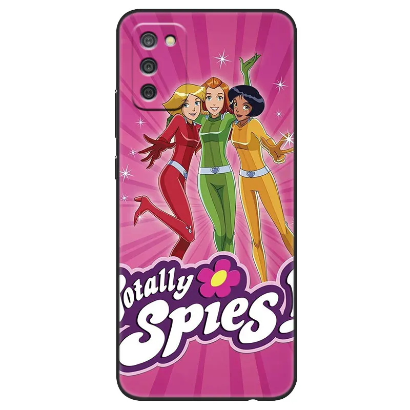 Totally Spies Black Case For Samsung Galaxy A03S A01 Core A21S A02S A10S A11 A20S A20E A30 A31 A40 A41 A6 A7 A8 A9 2018 A5 2017