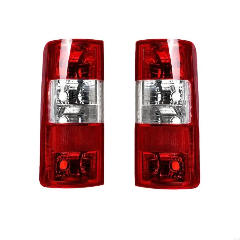 Rear Lamp Housing Assembly for Tail Light Repair, Red Clear Lens Styling, 9T1Z13405A and AS ABS Structure for Vehicle D7YA